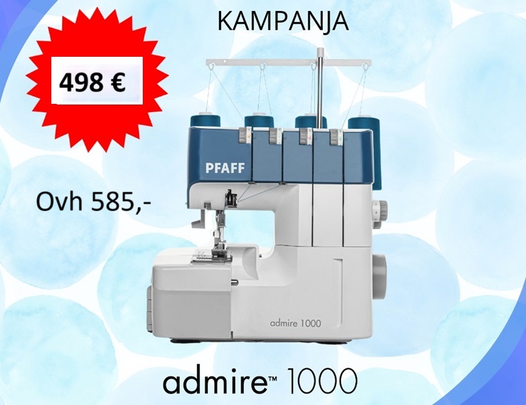 PFAFF Admire 1000 - perussaumuri